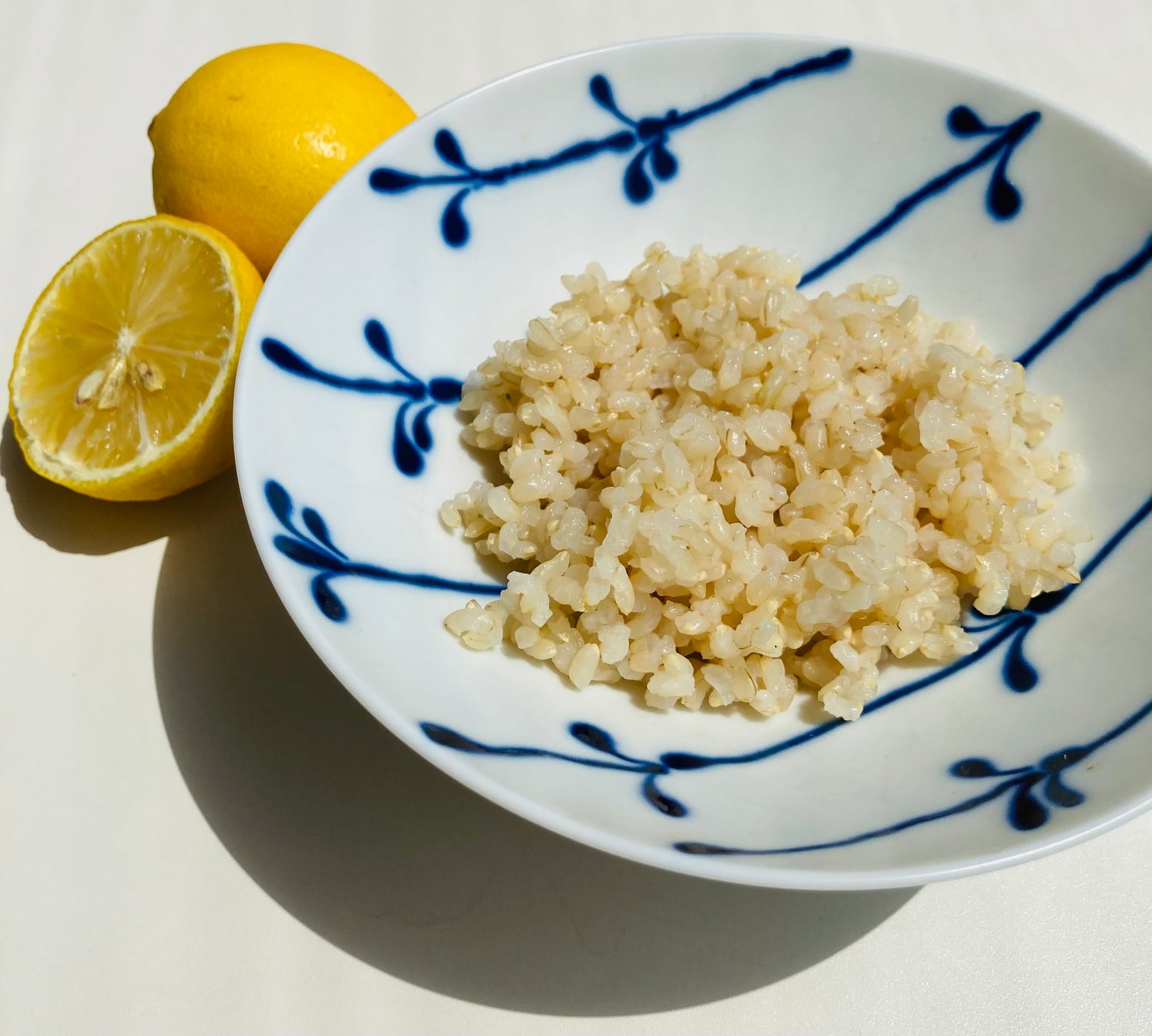 玄米などのフェルラ酸とレモン